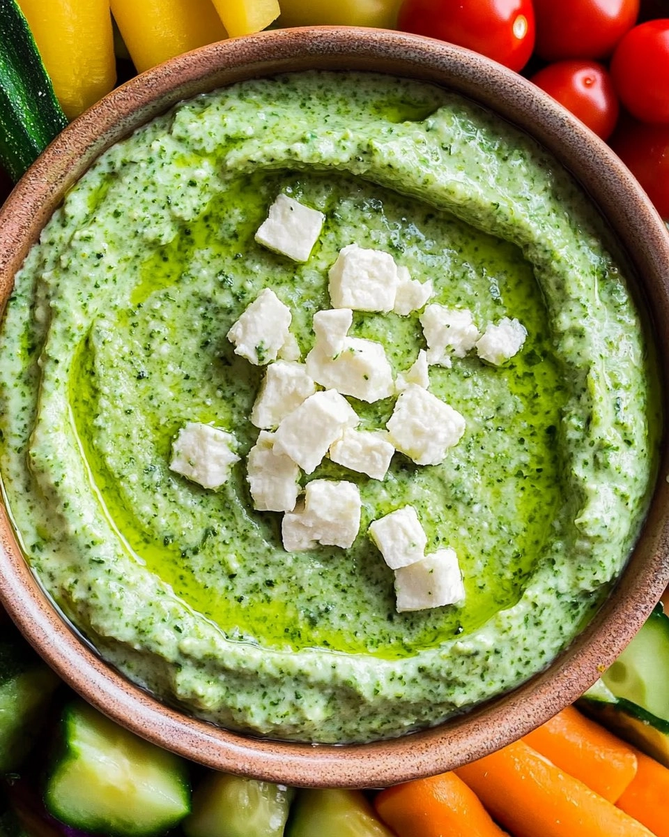 Green Goddess Yogurt Dip with Veggie Platter