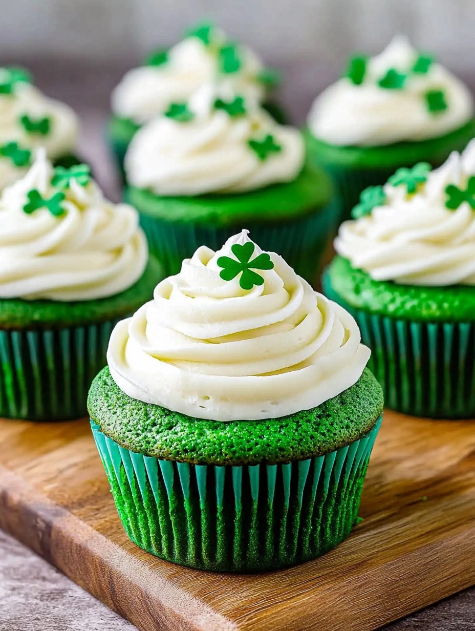 Green Velvet Cupcakes | St Patrick's Day Cupcake Recipe 131 Green Velvet Cupcakes | St Patrick's Day Cupcake Recipe