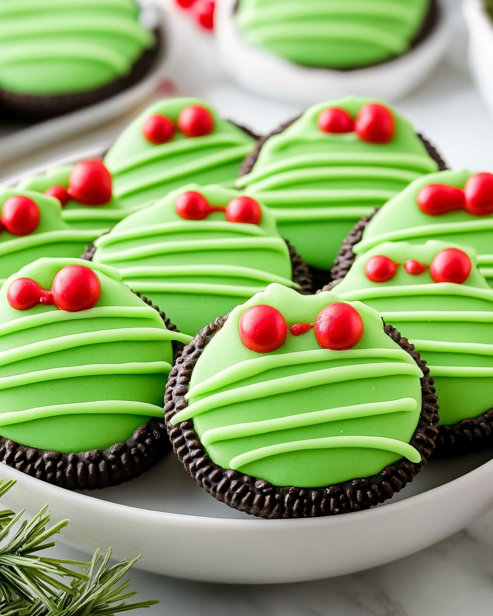 Grinch Oreos 72 Grinch Oreos