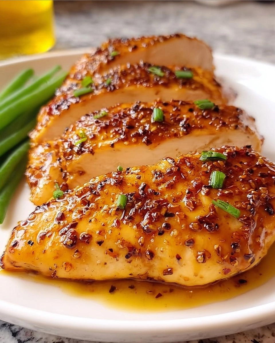 Honey Dijon Garlic Chicken Breasts | Easy Dinner idea