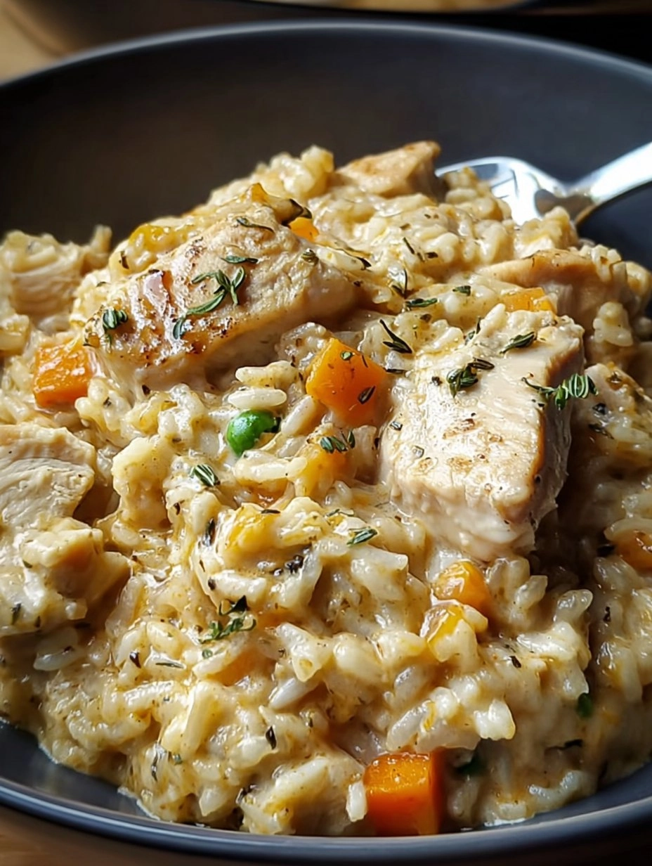 Instant Pot Creamy Chicken and Rice