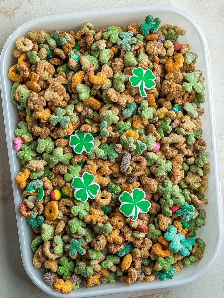 Leprechaun Snack Mix (Sweet & Salty St. Patrick’s Party Mix)