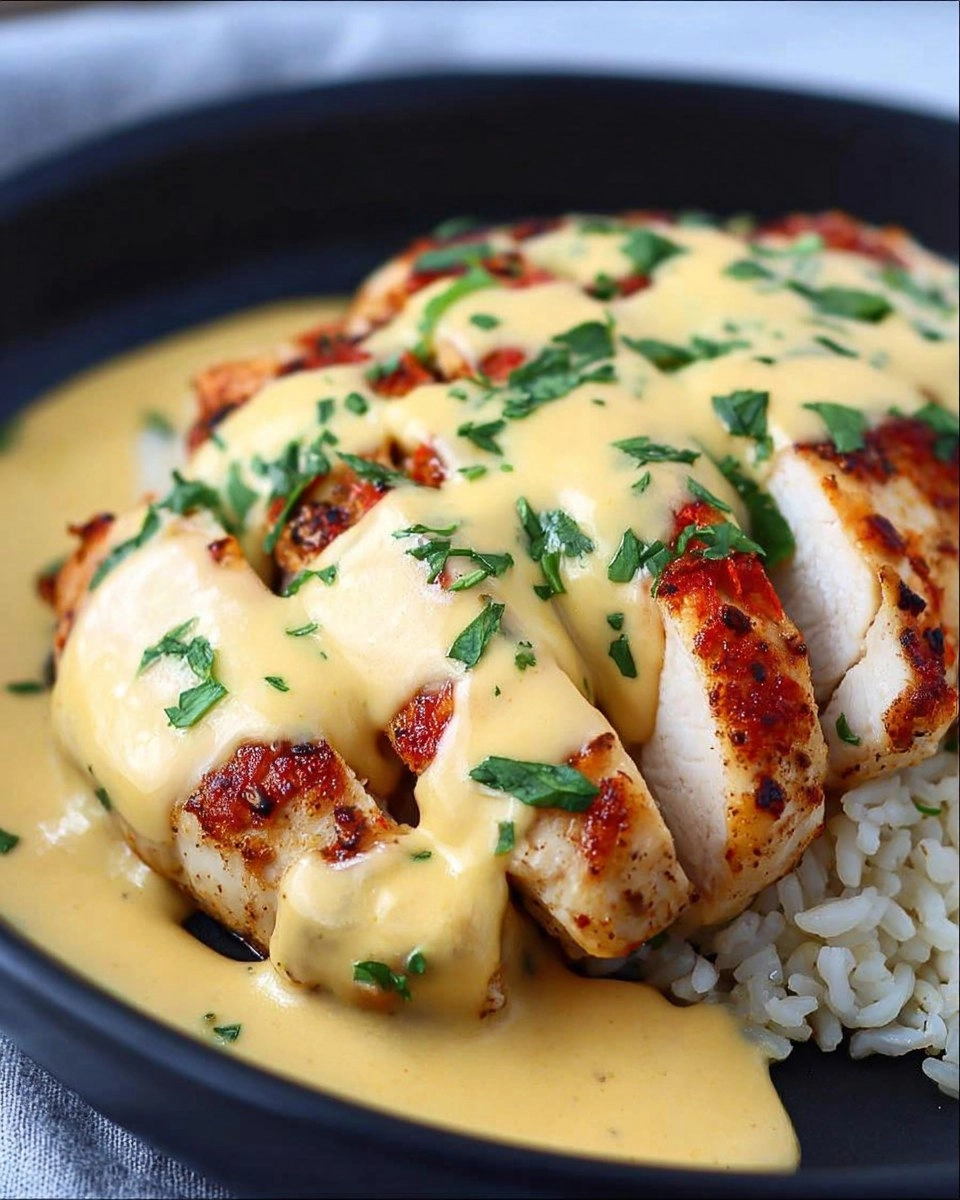 Mexican Chicken with Cheese Sauce 125 Mexican Chicken with Cheese Sauce
