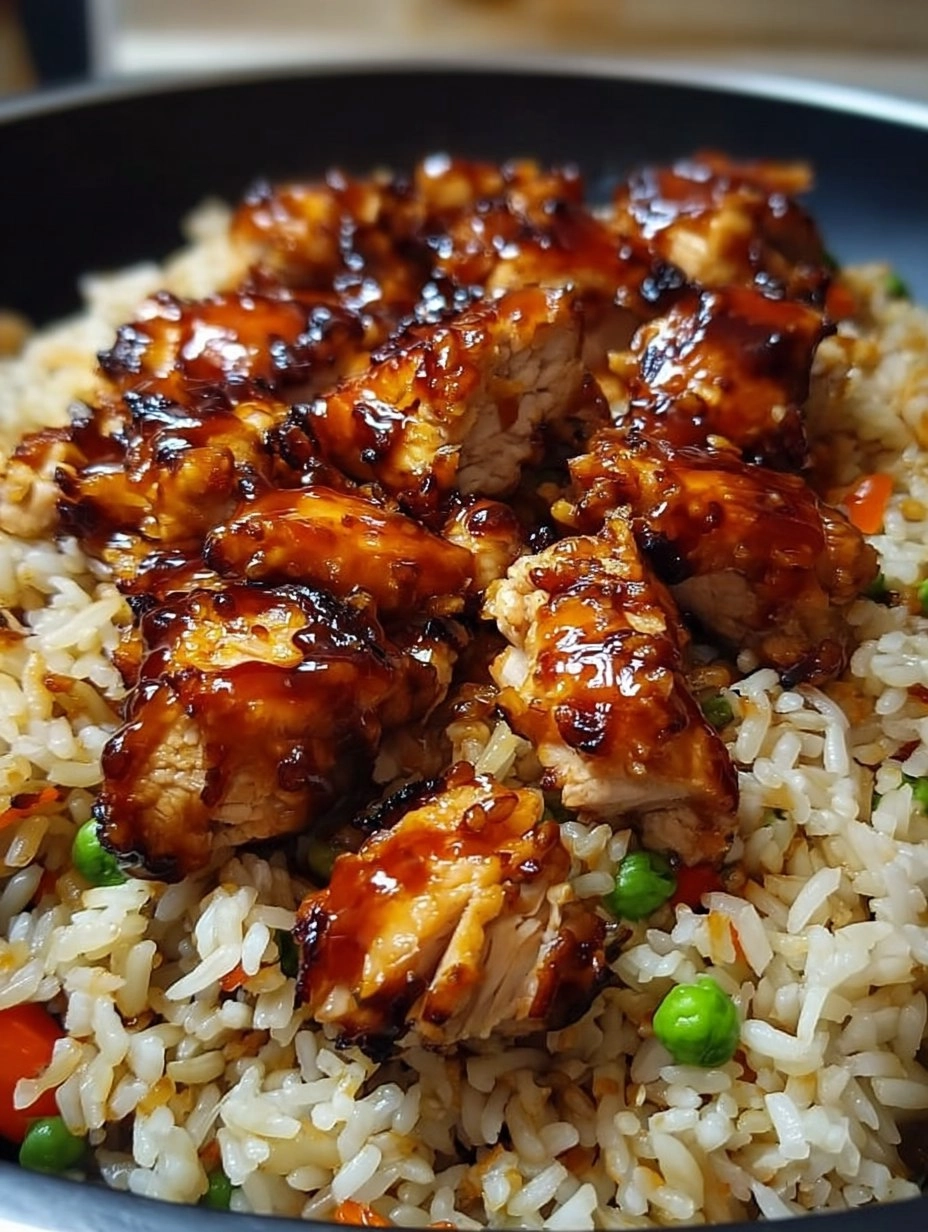 One-Pan Bold Honey BBQ Chicken Rice