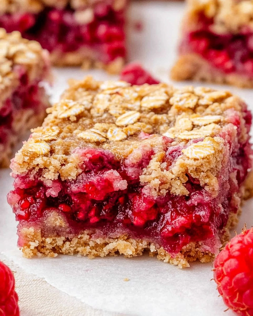 Raspberry Oat Bars 120 Raspberry Oat Bars