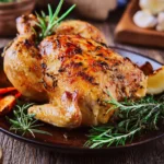 Roasted Garlic & Herb Whole Chicken (Sunday Dinner) 118 Roasted-Garlic-Herb-Whole-Chicken-Sunday-Dinner-Recipe