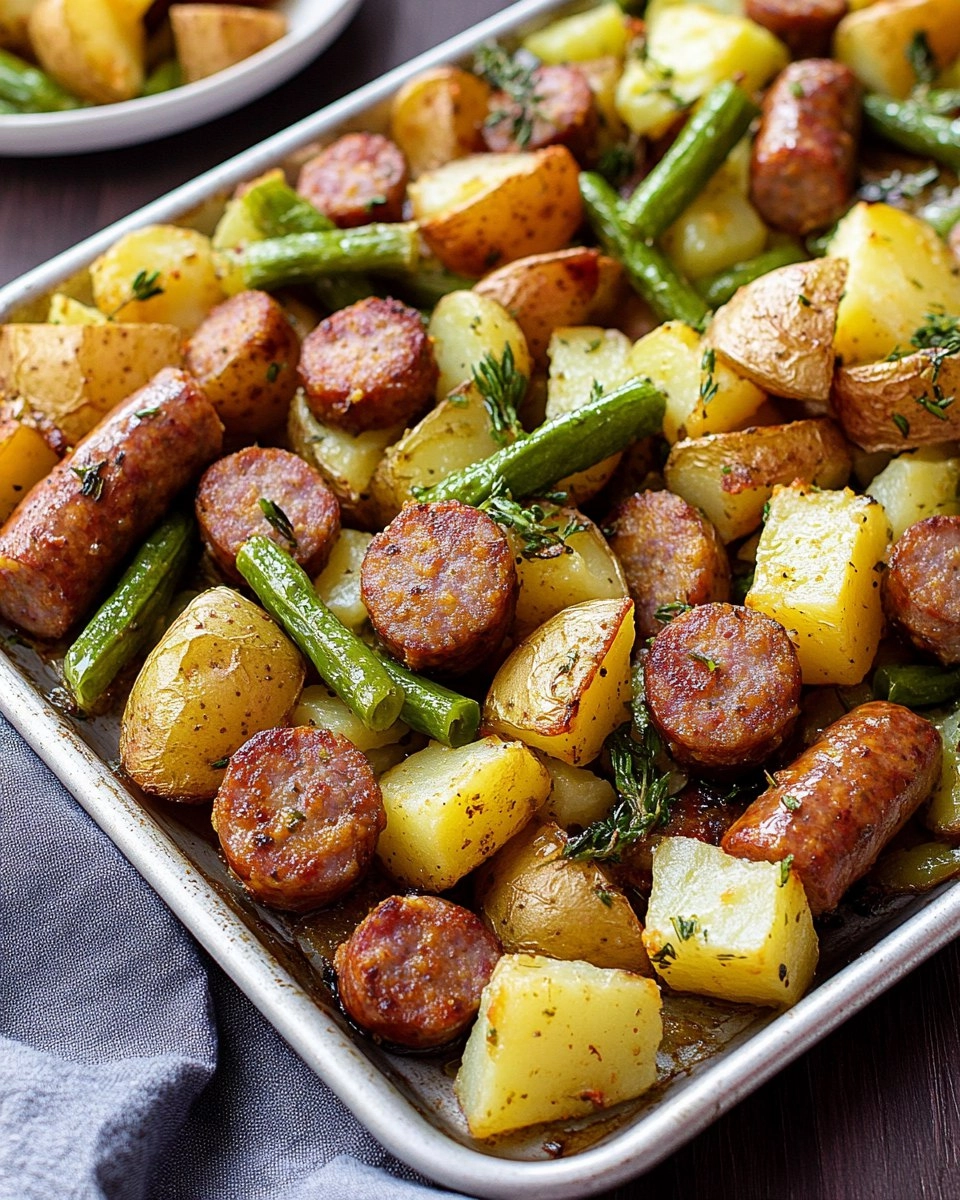 Sausage and Potato Sheet Pan Dinner | Easy One-Pan Meal