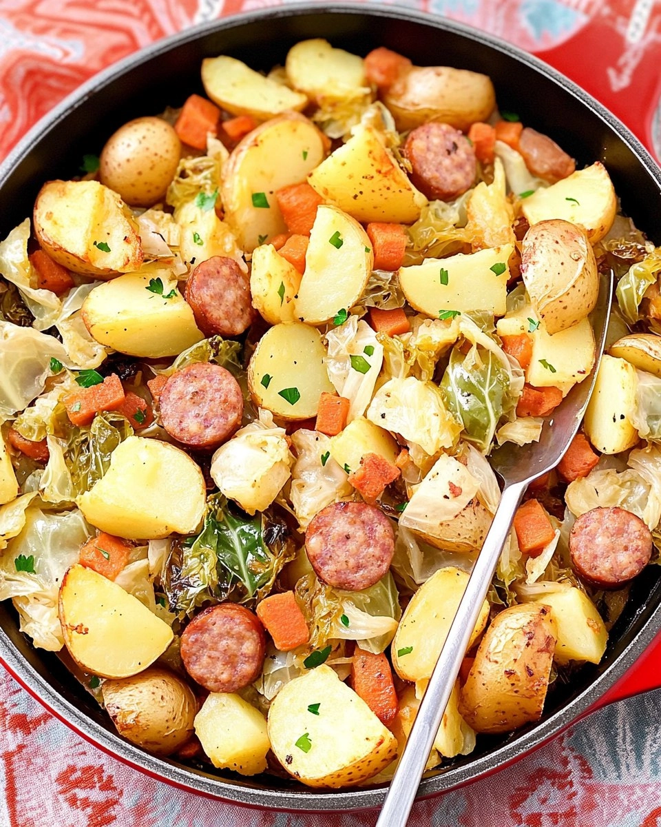 Sheet-Pan Sausage, Cabbage & Potatoes (Easy Weeknight Dinner)
