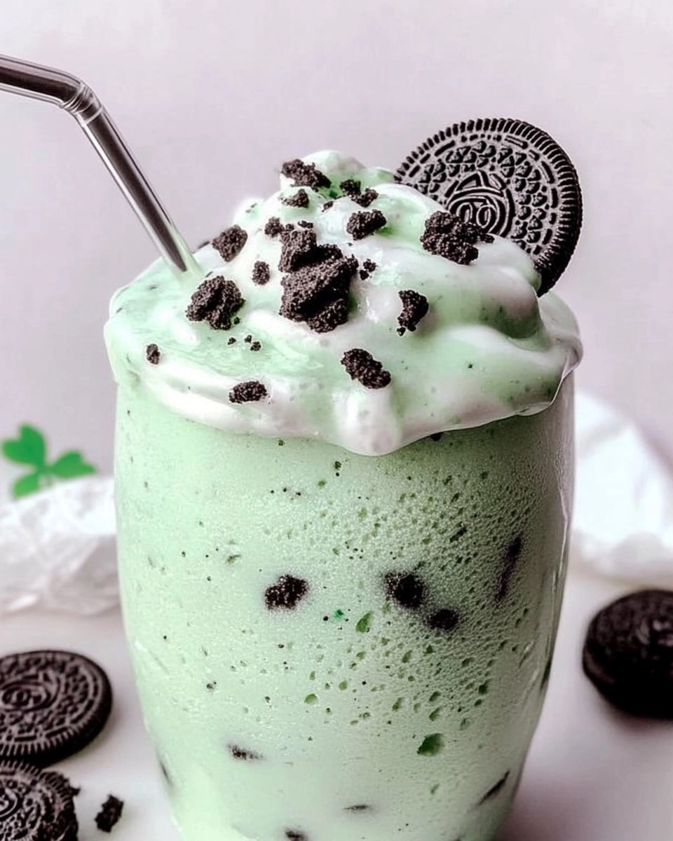 St. Patrick’s Day Oreo Shamrock Shake
