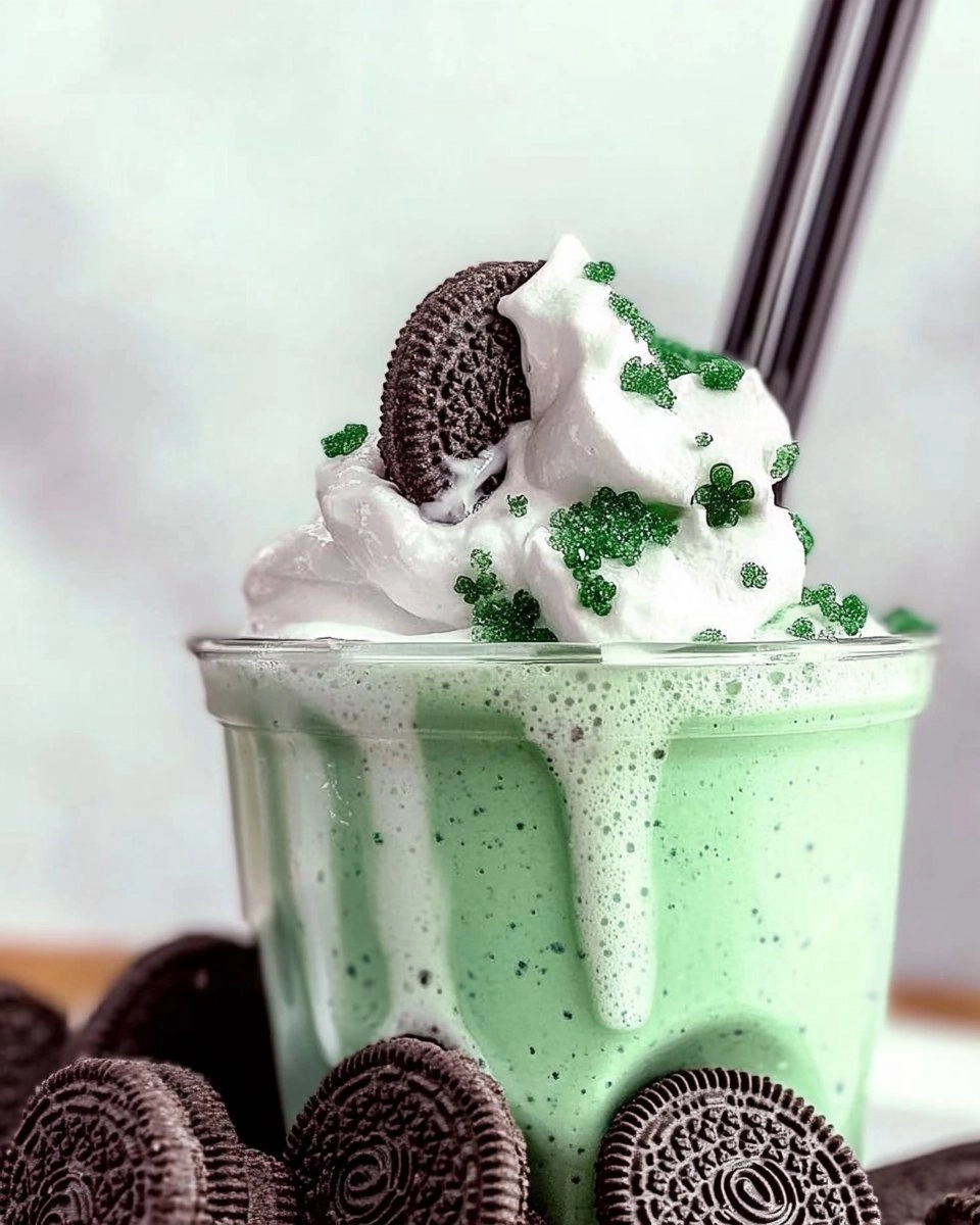 St. Patrick’s Day Oreo Shamrock Shake