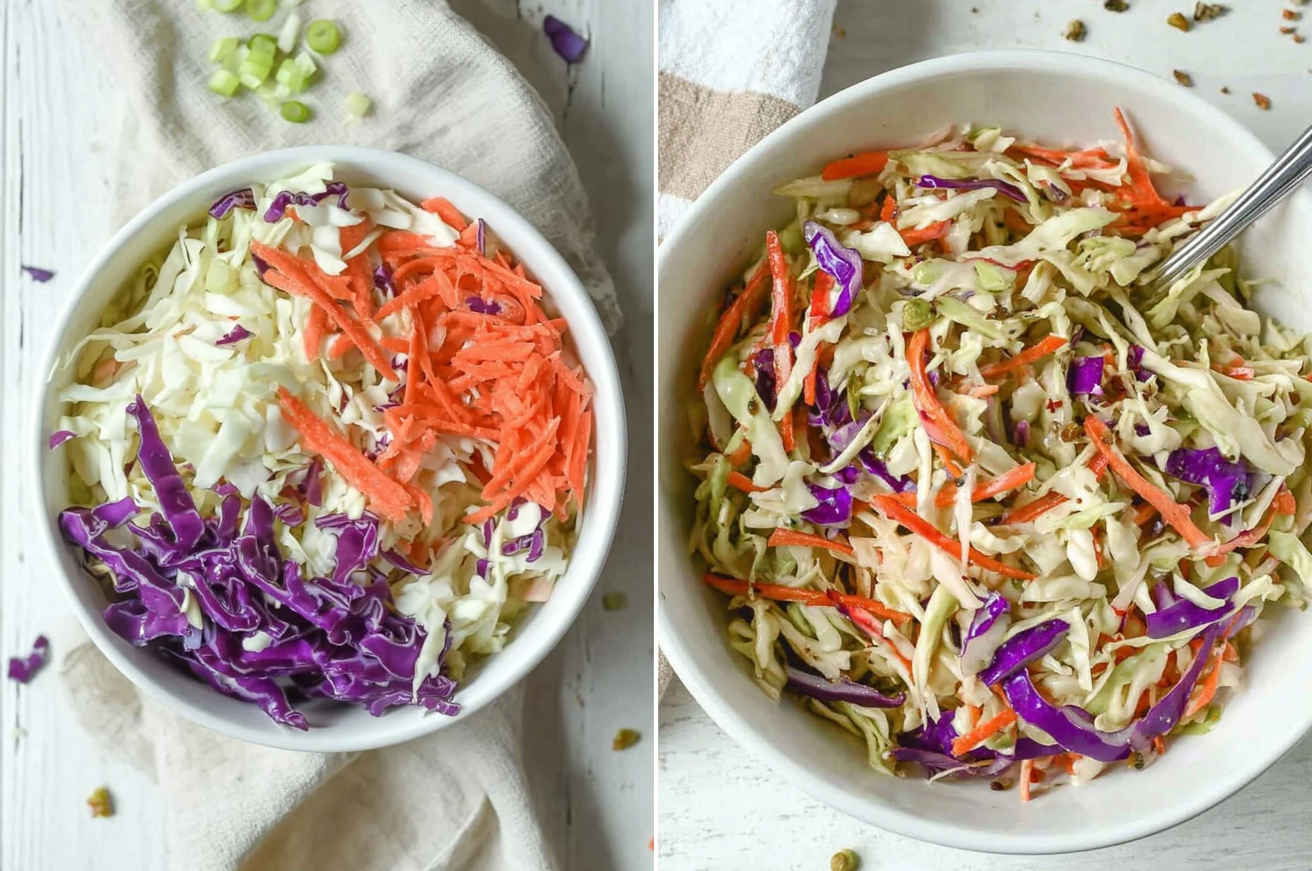 Tangy Vinegar Coleslaw (No Mayo, Summer-Ready)