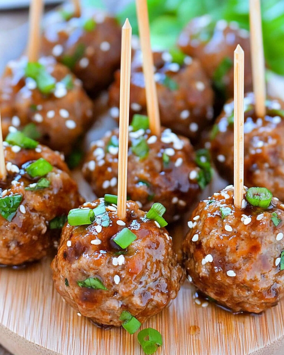 Teriyaki Meatballs