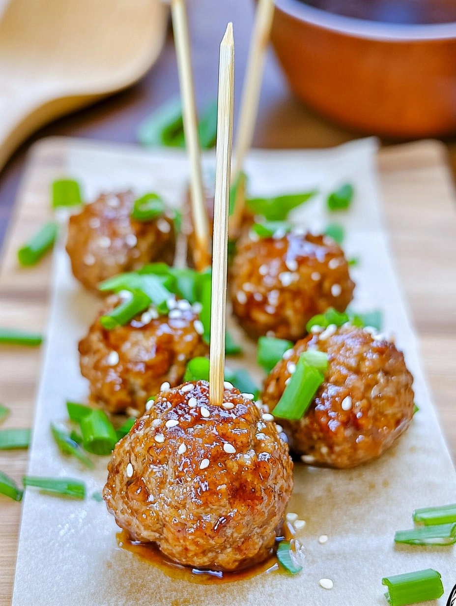 Teriyaki Meatballs