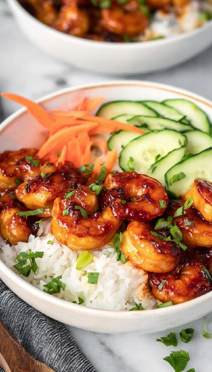 BBQ Shrimp Bowls