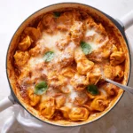 Baked Cheese Tortellini in Vodka Sauce. 61 Baked-Cheese-Tortellini-in-Vodka-Sauce.-Recipe