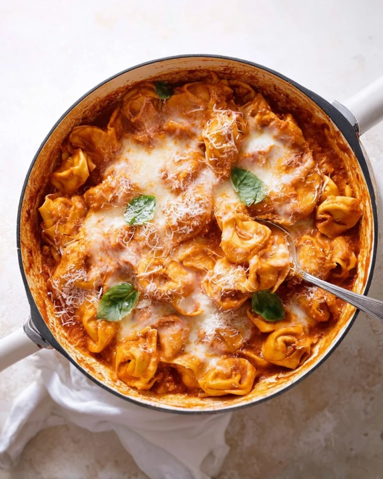 Baked-Cheese-Tortellini-in-Vodka-Sauce.-Recipe