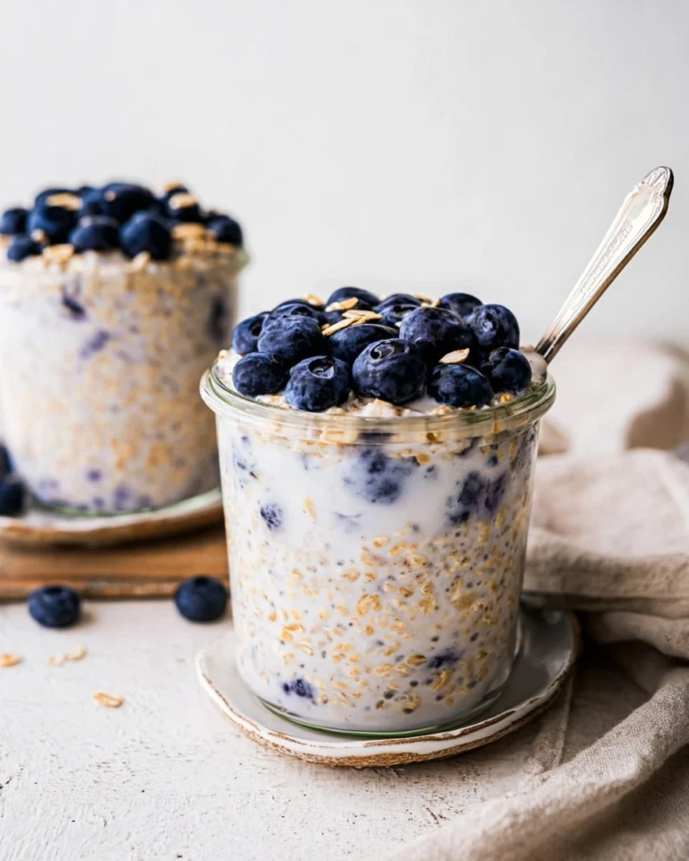 Blueberry-Overnight-Oats-5-Ingredient-Meal-Prep-Recipe