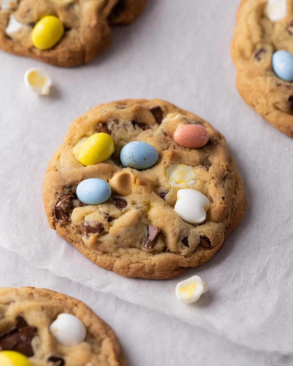 Brown Butter Cadbury Mini Egg Cookies