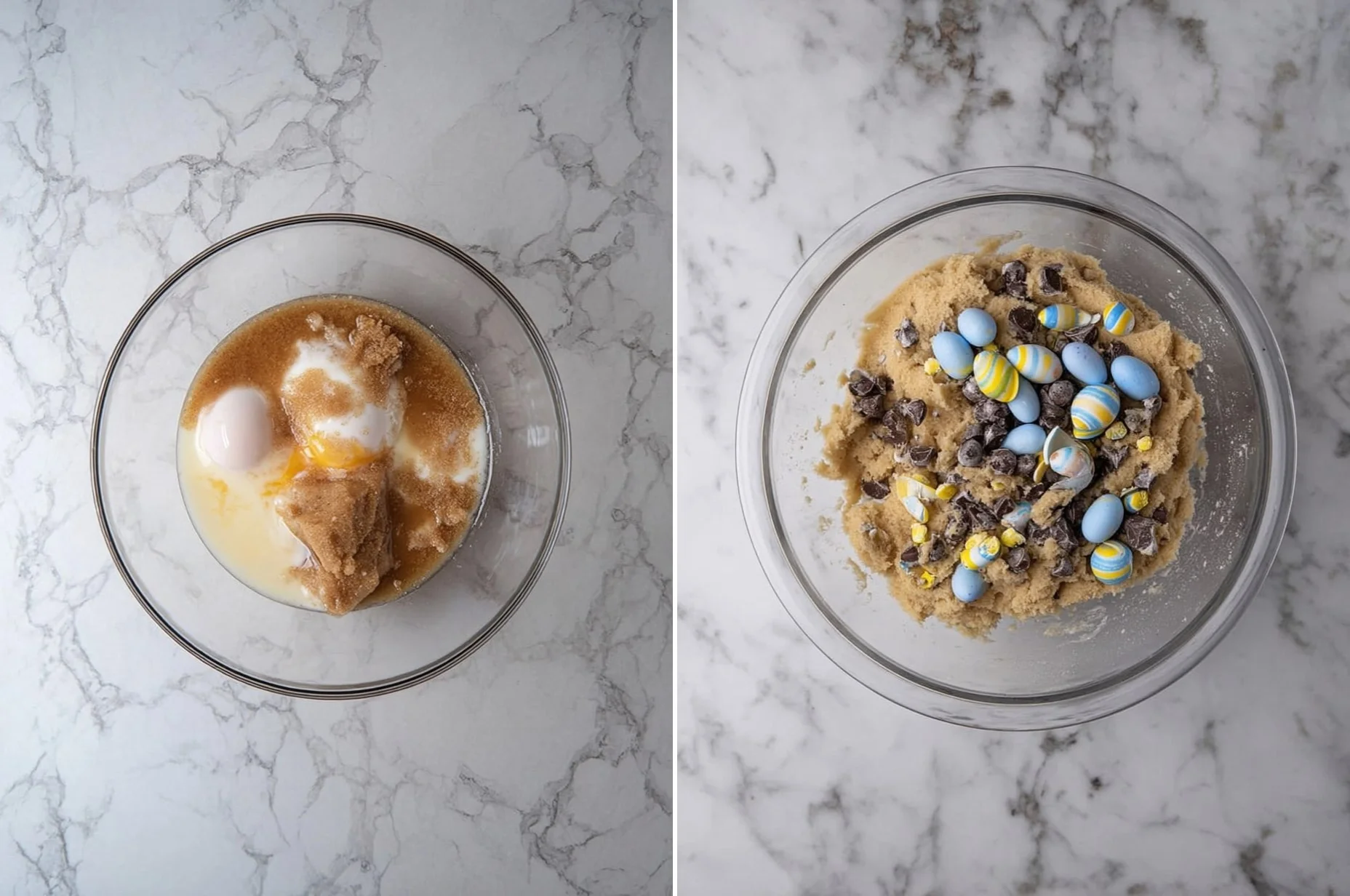 Brown Butter Cadbury Mini Egg Cookies