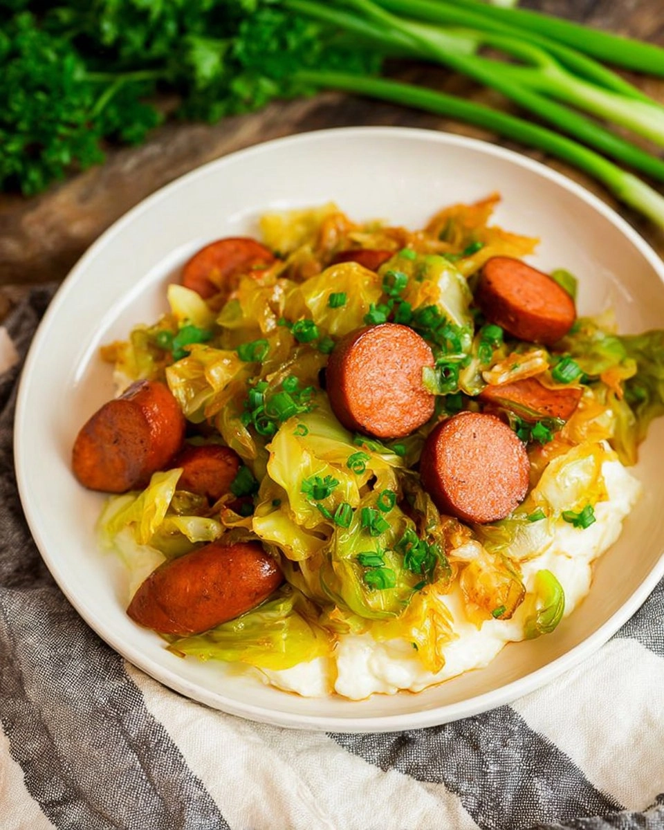 Cabbage and Sausage Skillet