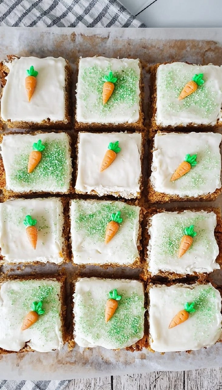 Carrot Cake Bars with Cream Cheese Frosting