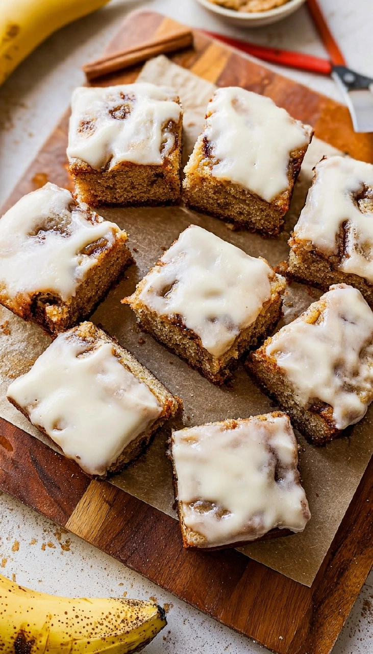 Cinnamon Swirl Banana Cake