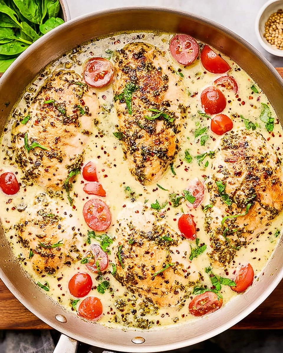 Creamy Pesto Chicken