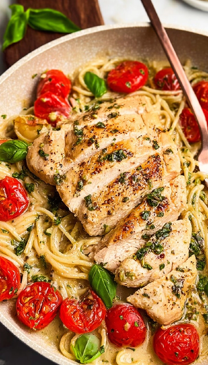 Creamy Pesto Chicken
