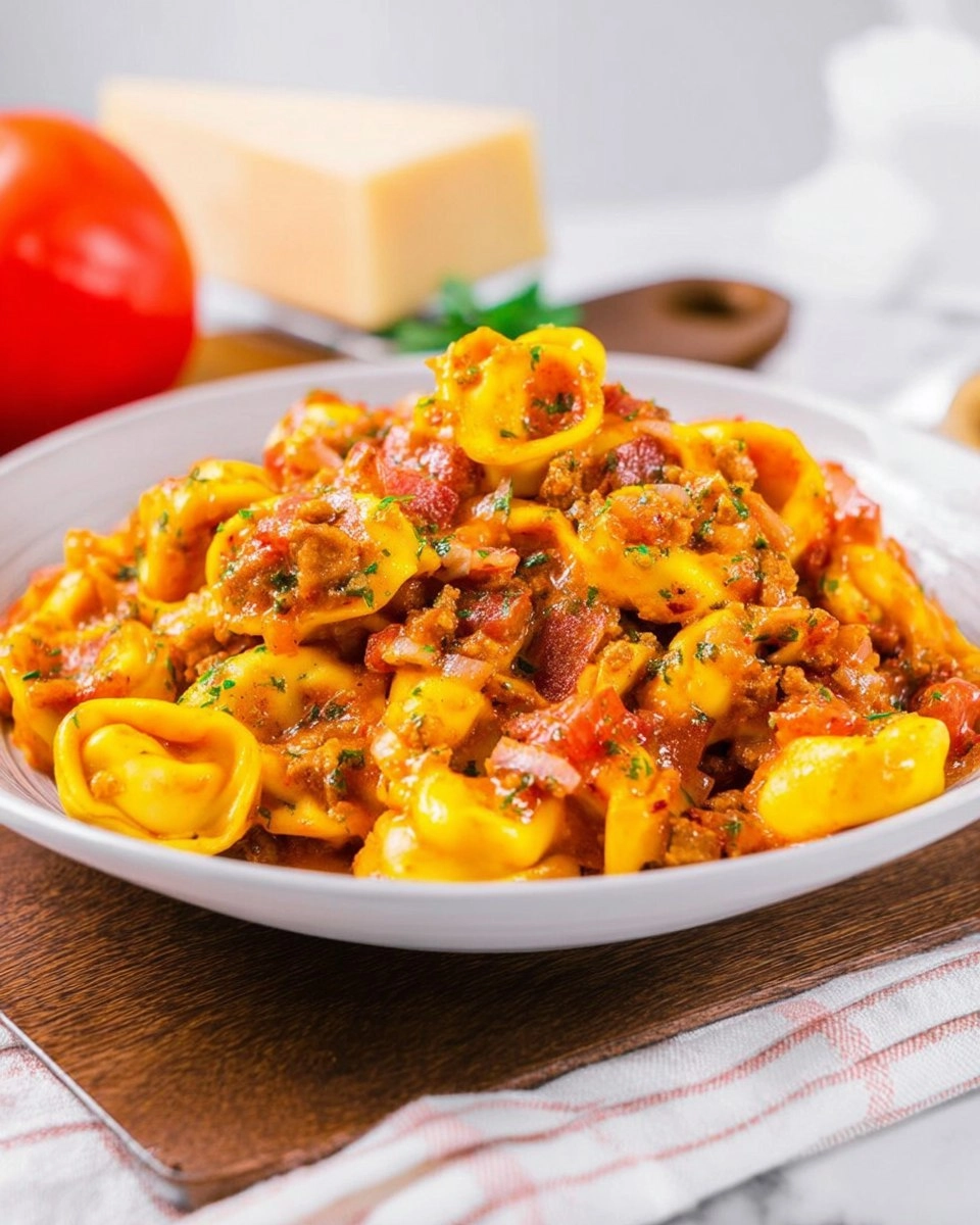 Crockpot Bacon Cheeseburger Tortellini 110 Crockpot Bacon Cheeseburger Tortellini