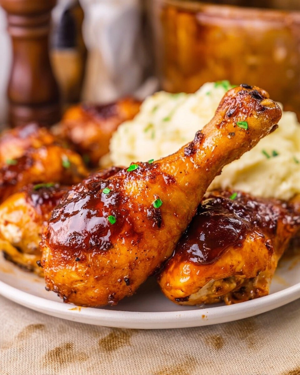 Crockpot Cherry Cola Chicken Drumsticks