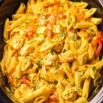 Crockpot Chicken Fajita Pasta 108 Crockpot-Chicken-Fajita-Pasta-Recipe