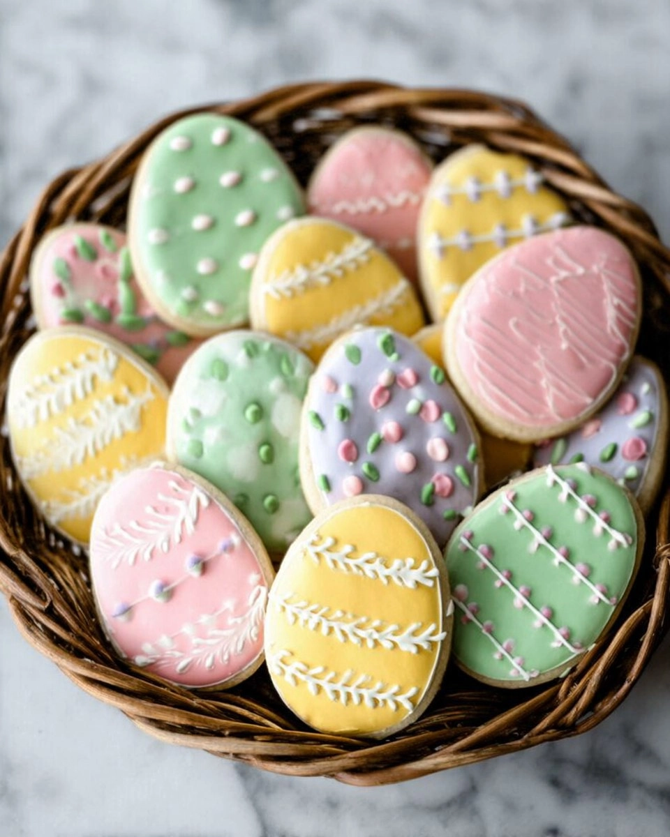 Easter Sugar Cookies with Royal Icing | Decorated Spring Cookie Recipe