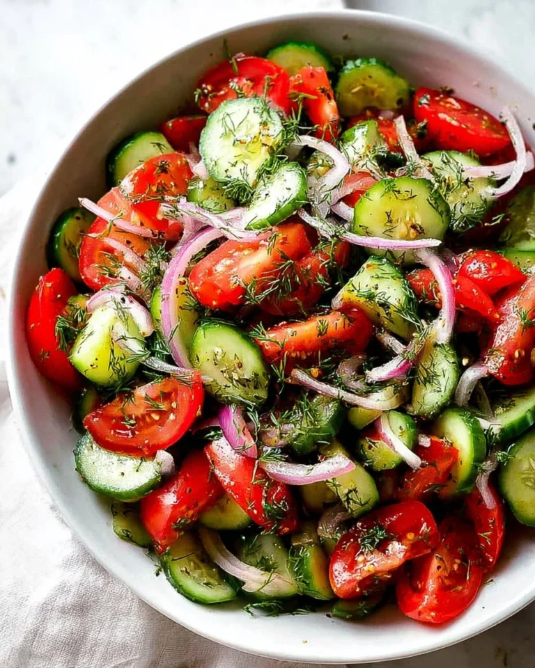 Easy-Cucumber-Tomato-Dill-Salad-Recipe