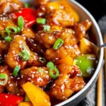 Easy-Sweet-and-Sour-Chicken-Healthy-One-Skillet-Recipe-Recipe