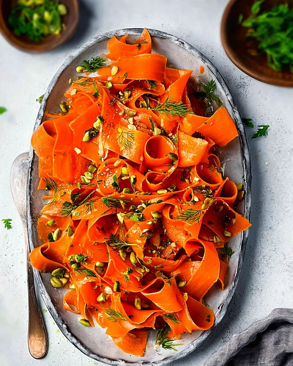 Fresh Carrot Ribbon Salad
