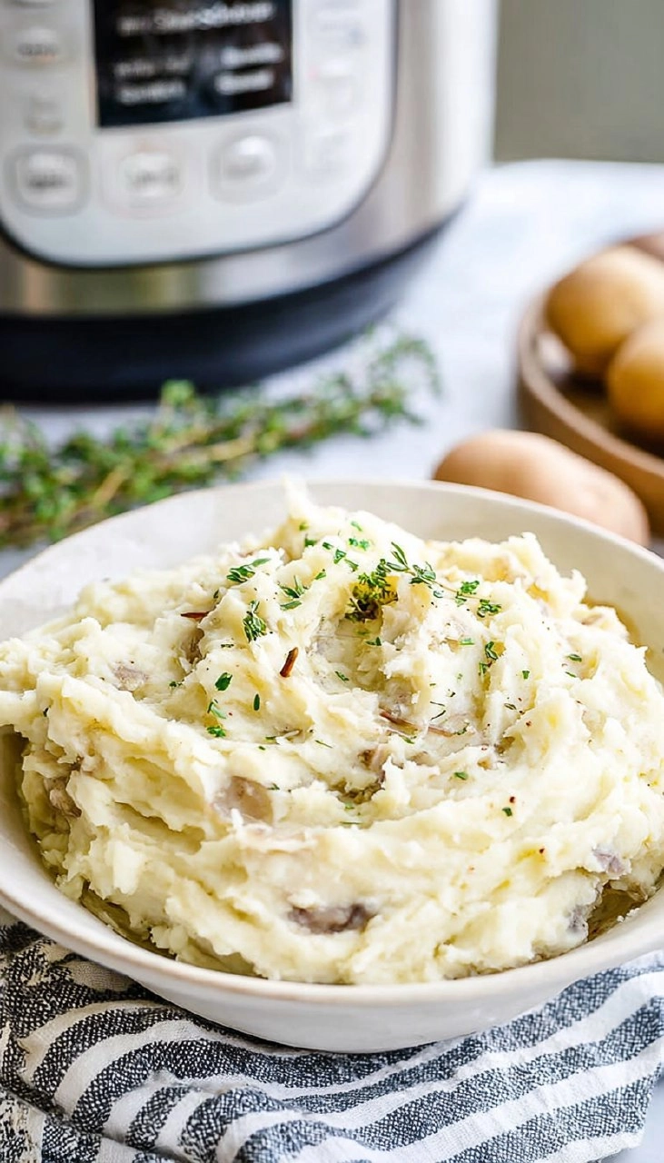 Make Ahead Crockpot Mashed Potatoes