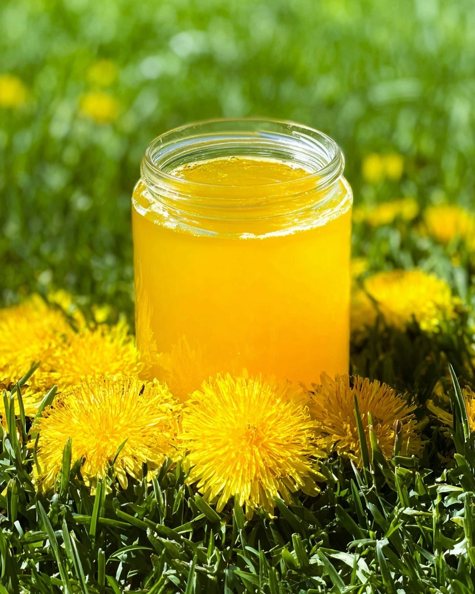 Mom's Dandelion Jelly (Spring Foraging)