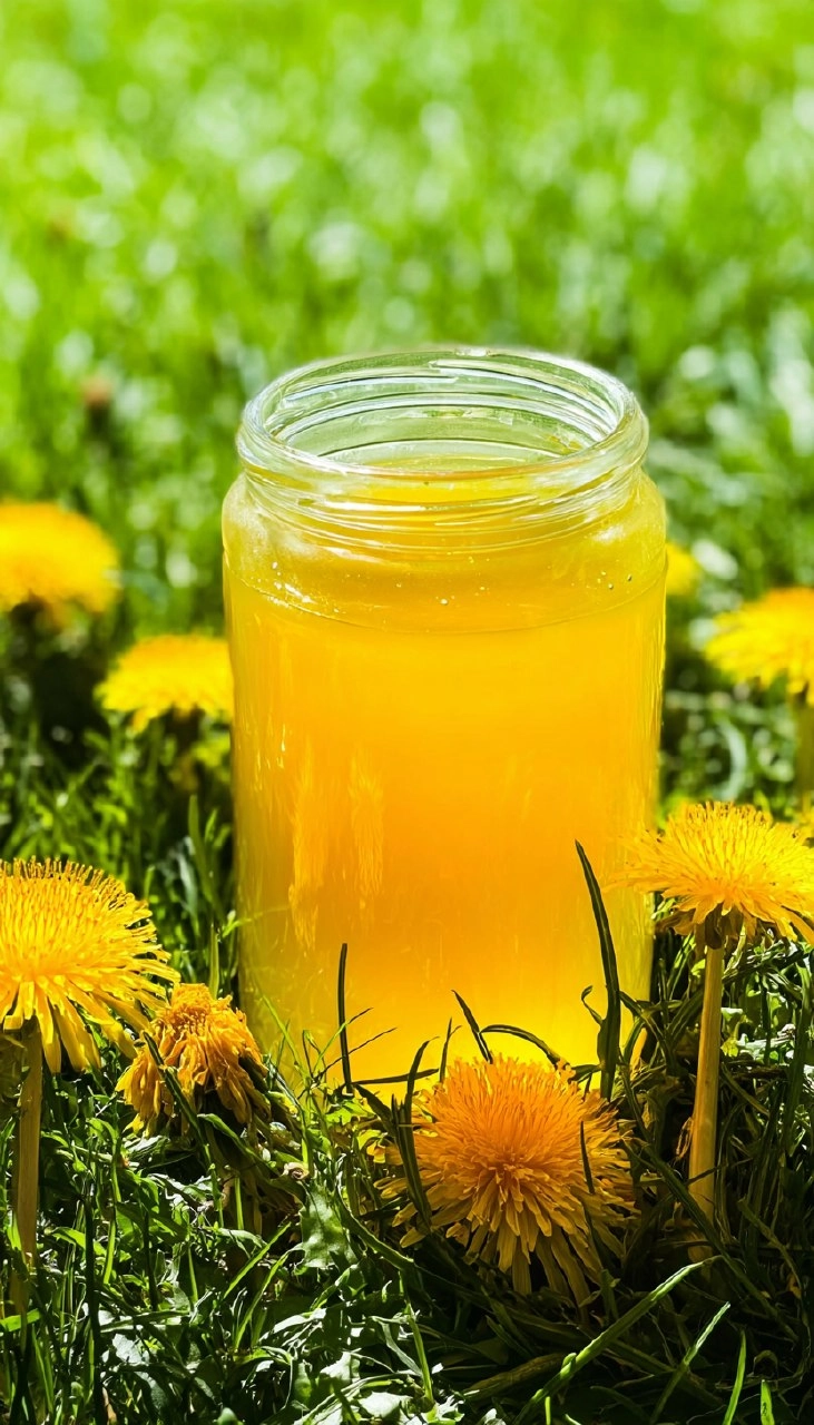 Mom's Dandelion Jelly (Spring Foraging)