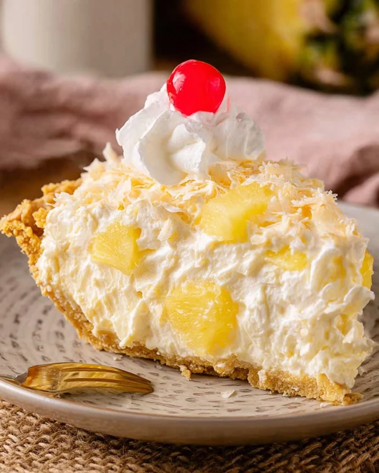 No-Bake-Pineapple-Pie-Recipe