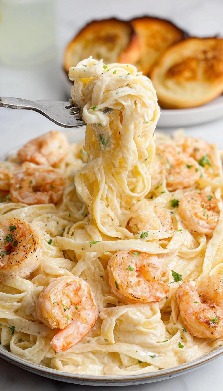 Shrimp Alfredo Pasta