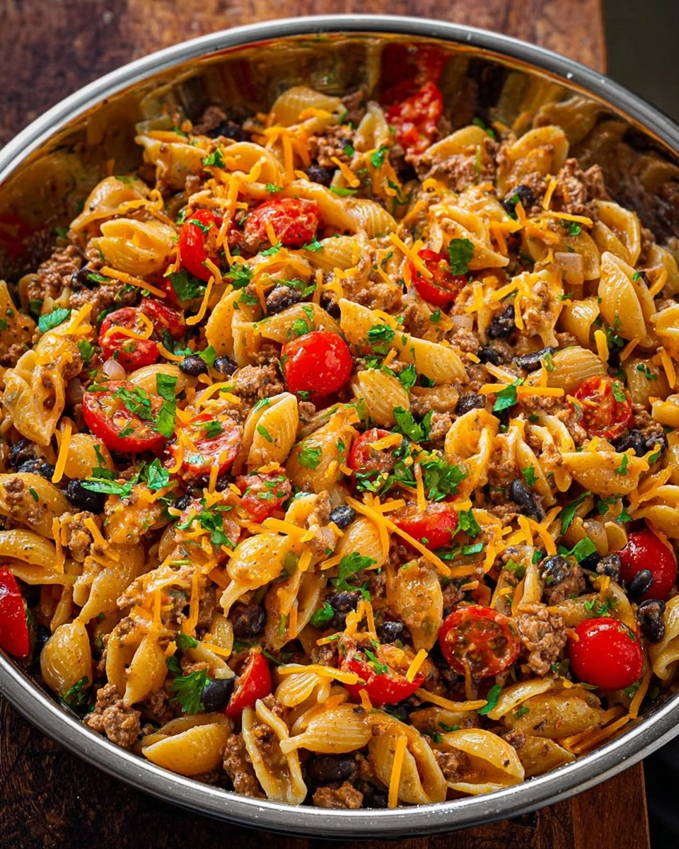 Taco Pasta Salad (Easy Summer Version)