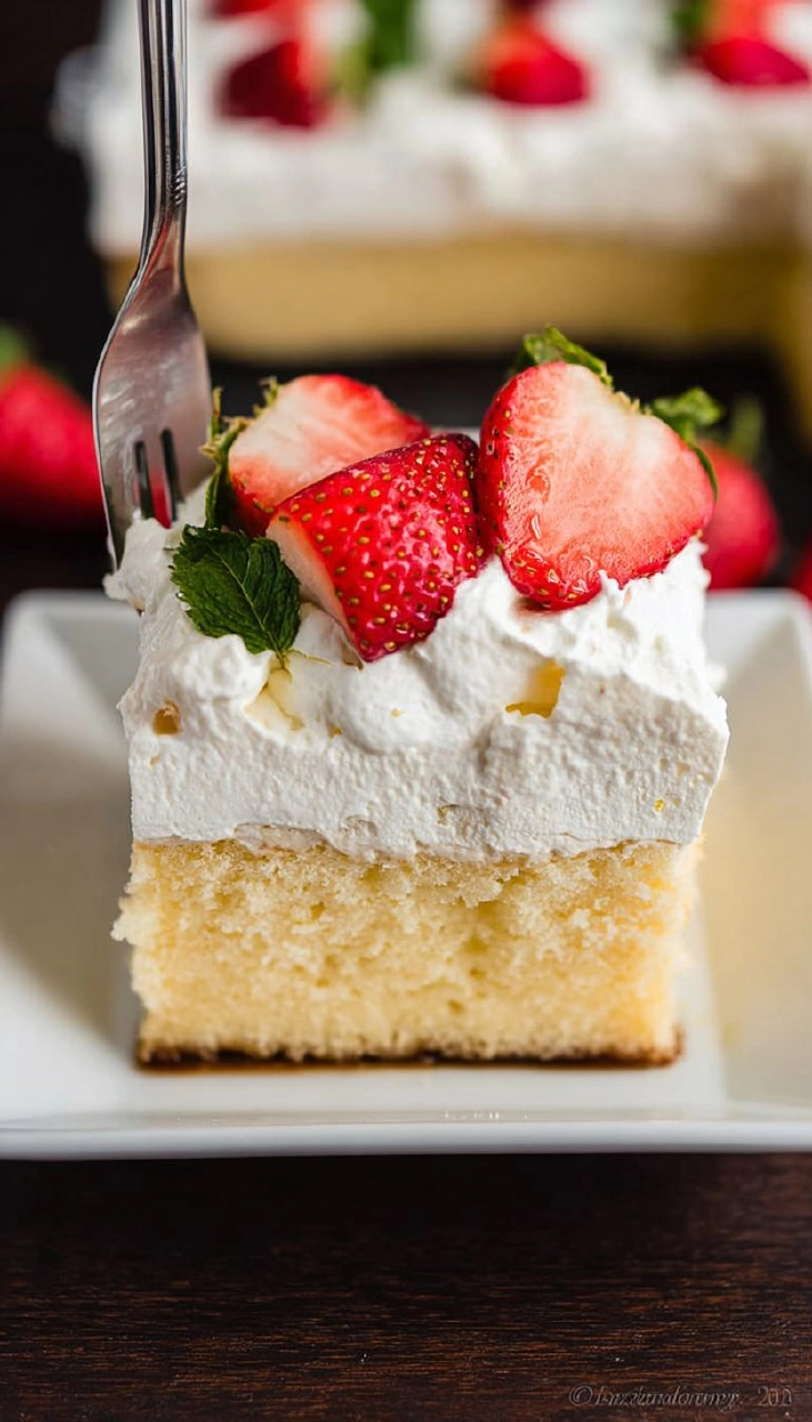 Tres Leches Cake | Authentic Mexican Three-Milk Celebration Dessert
