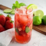Virgin-Strawberry-Mojito-Mocktail-Recipe