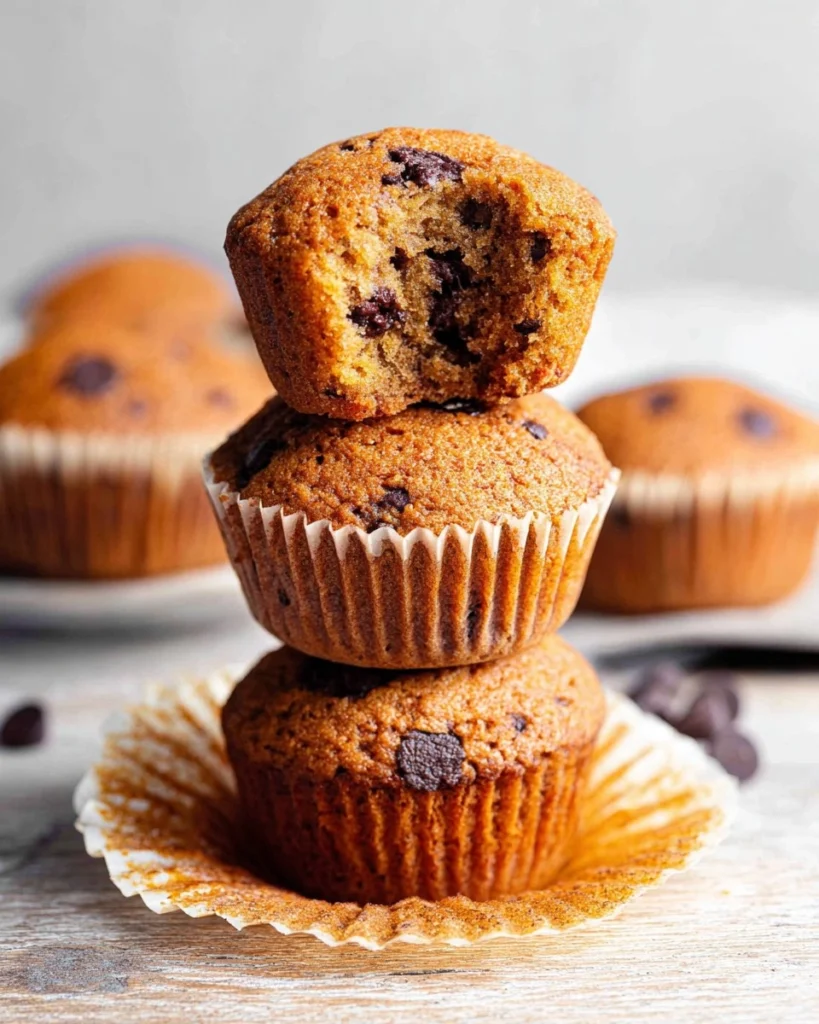 Almond-Flour-Chocolate-Chip-Muffins-Soft-Moist-Easy-One-Bowl-Recipe