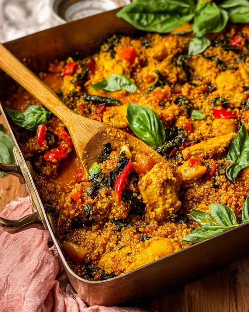 BAKED-CHICKEN-CURRY-WITH-QUINOA-Recipe