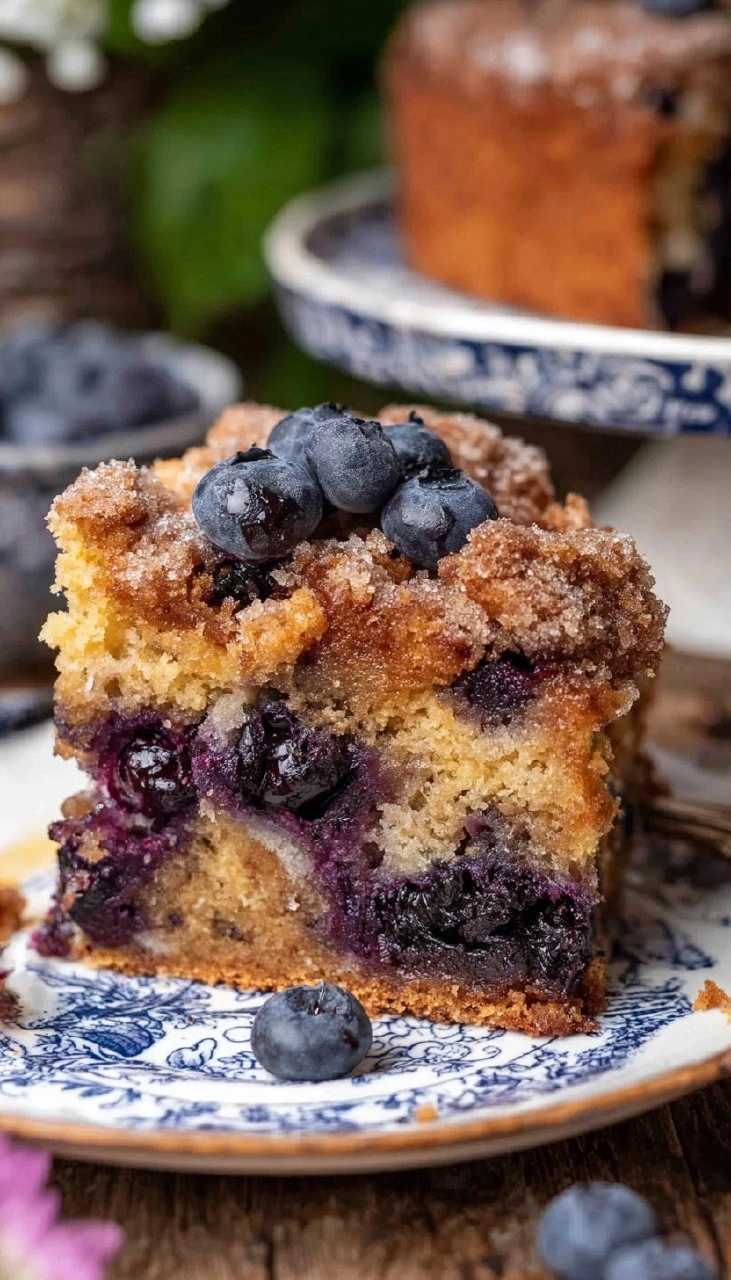 Blueberry Coffee Cake 155 Blueberry Coffee Cake