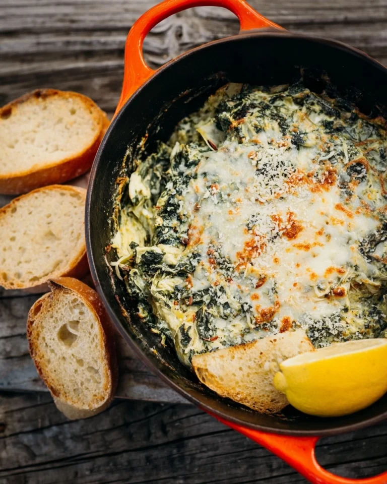 Campfire-Spinach-Artichoke-Dip-Recipe