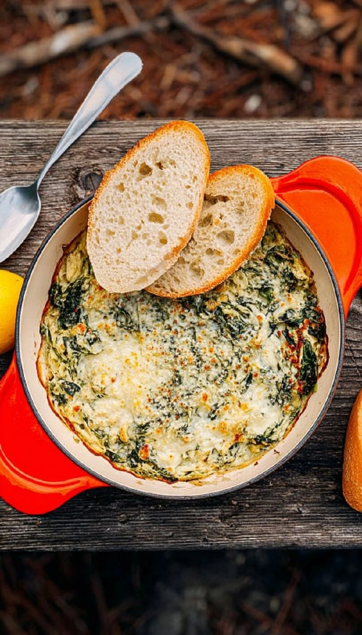 Campfire Spinach Artichoke Dip 65 Campfire Spinach Artichoke Dip