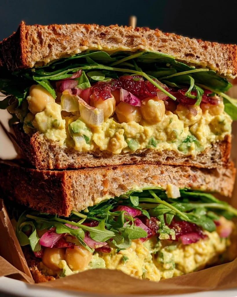 Caramelized-Lemon-Chickpea-Salad-Sandwich-Recipe