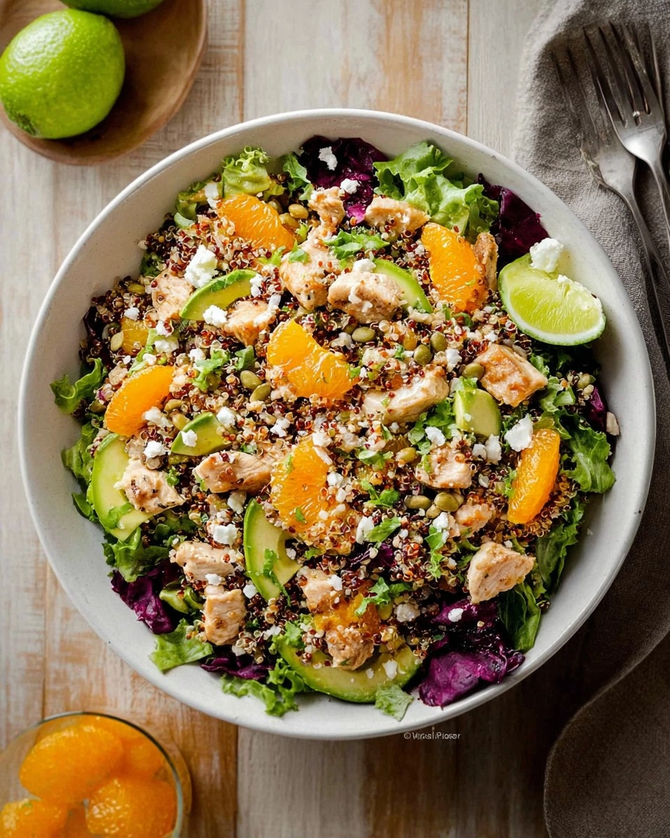 Citrus Chicken Quinoa Salad